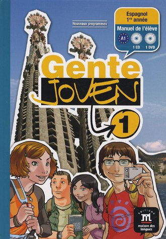 GENTE JOVEN 1 - LIVRE DE L'ELEVE - CD+DVD