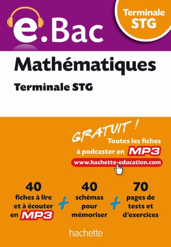 Mathématiques Terminale STG