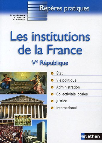 INSTITUTIONS DE LA FRANCE