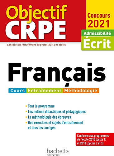 Objectif CRPE Français 2021