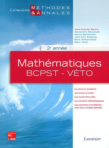 Mathématiques BCPST-Véto 2e année: Licences scientifiques