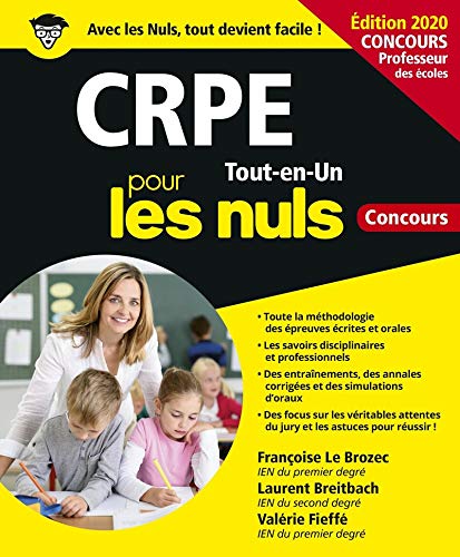 CRPE Tout-en-Un Pour les Nuls Concours, ed. 2020