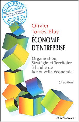 Economie d'entreprise : Organisation, stratégie et territoire à l'aube de la nouvelle économie
