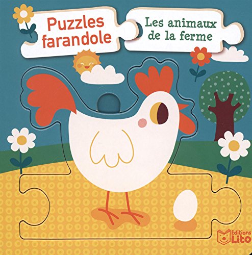 Puzzles farandoles: Les animaux de la ferme - Dès 2 ans