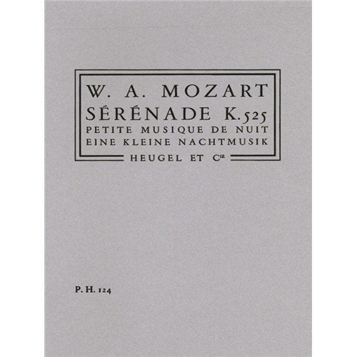 Wolfgang Amadeus Mozart: Serenade from 'Eine kleine Nachtmusik' KV525 (PH124) (Quintet-Strings)