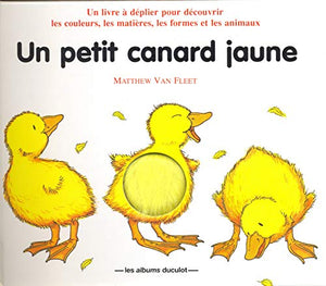 Un petit canard jaune