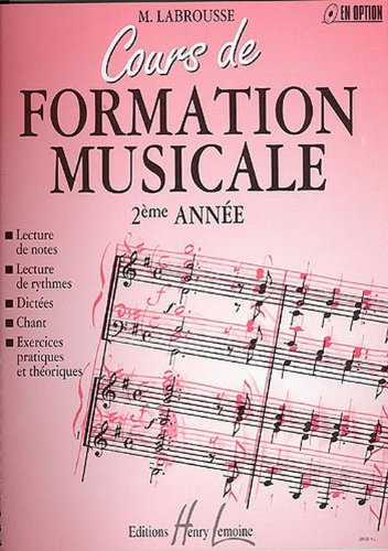 Cours de formation musicale Volume 2