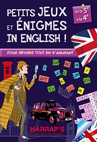Harrap s Petits jeux et énigmes in english 5/4ème