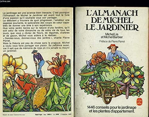 L'almanach de michel le jardinier