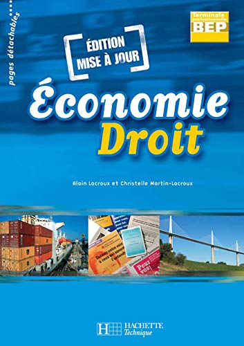 Economie Droit Terminale BEP - Livre élève - Ed.2008
