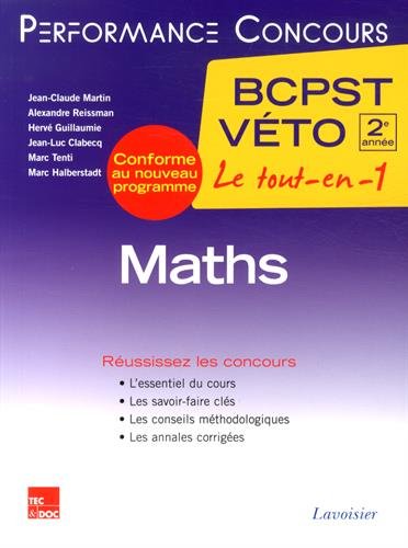 Maths 2e année BCPST-VETO