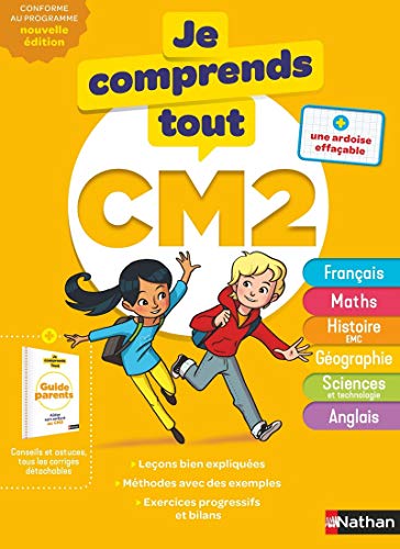 Je comprends tout CM2 - Tout en un (cours + exercices) pour réviser tout le programme du CM2 dans toutes les matières