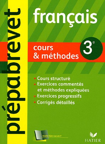 Prépabrevet Cours & Méthodes - Français 3e ARCOM
