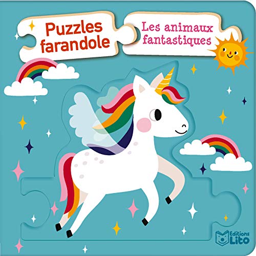 Puzzles farandole: Les animaux fantastiques - Dès 10 mois