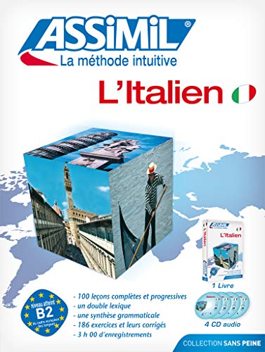 L'Italien ; Livre + CD Audio (x4)