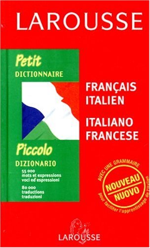 Petit dictionnaire français-italien, italien-français