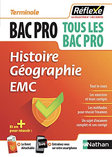 Histoire-Géographie Enseignement moral et civique - Guide Reflexe - Tle Bac pro - Bac Pro 2021