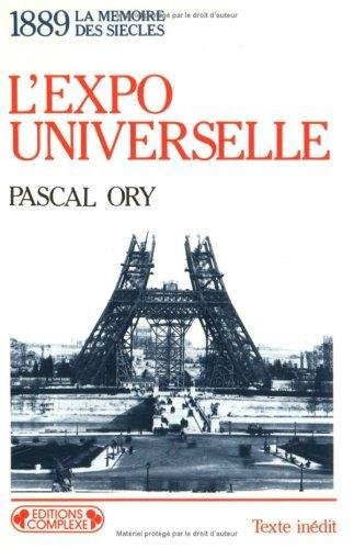 1889, l'Expo universelle