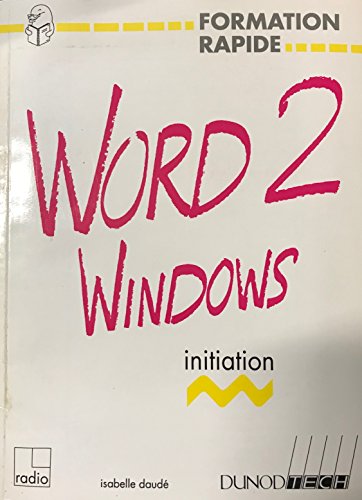 Word 2 Windows Initiation