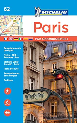 Paris par arrondissement - Plan Atlas (agrafé)