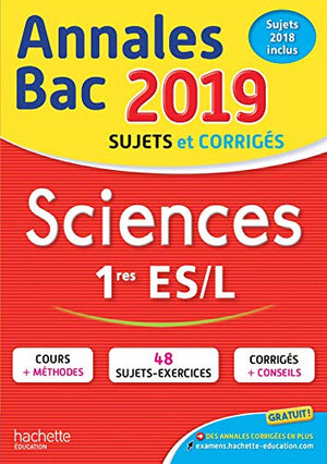 Annales BAC Sciences 1res ES, L