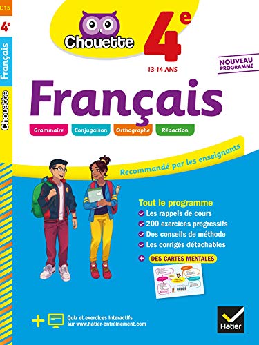 Français 4e: cahier d'entraînement et de révision