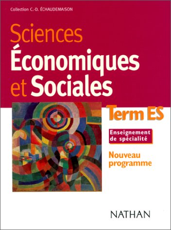 Sciences économiques et sociales, terminale ES