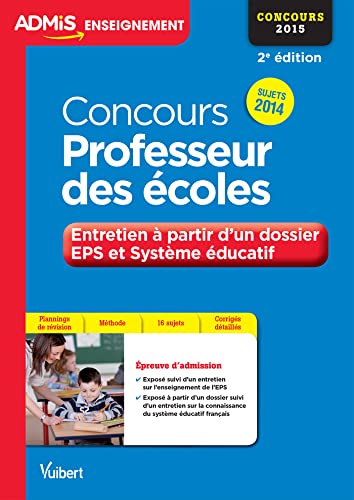 Concours professeur des écoles entretien à partir d'un dossier EPS 2e edt 2015