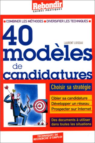 40 modèles de candidatures