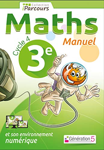 Manuel iParcours maths cycle 4 - 3e