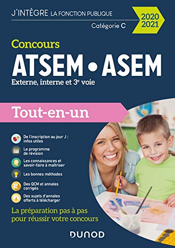 Concours ATSEM/ASEM - Externe, interne, 3e voie - Tout-en-un - 2020/2021: Tout-en-un - 2020-2021