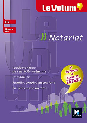 Le Volum' BTS Notariat - N°9