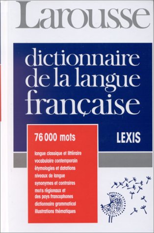 Dictionnaire de la langue française: Lexis