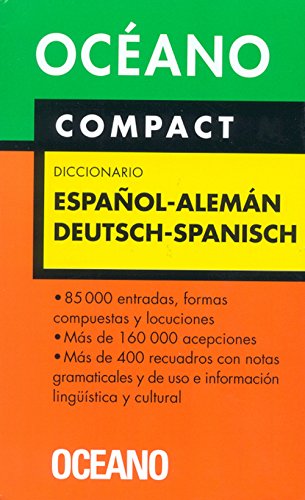 Diccionario Oceano Compact Espanol-Aleman/ Oceano Dictionary Spanish-German