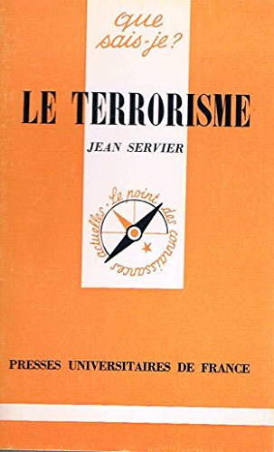 Le Terrorisme (Que sais-je)