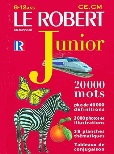 Le Robert junior illustré : Dictionnaire 8 à 12 ans - CE - CM (+ Supplément éthymologie)