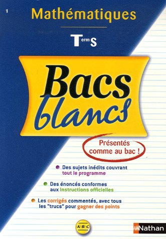 BACS BLANCS ABC MATHS TERM S