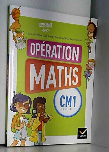 Operation Maths CM1 ed. 2016 - Manuel de l'Eleve Specimen
