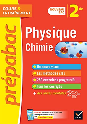 Prépabac Physique-chimie 2de: nouveau programme de Seconde