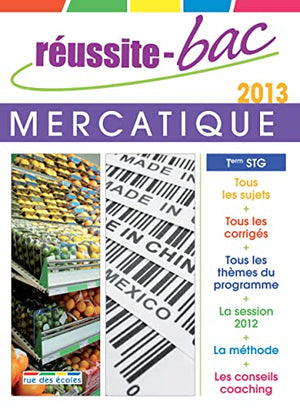 Réussite bac 2013 Mercatique terminale STG