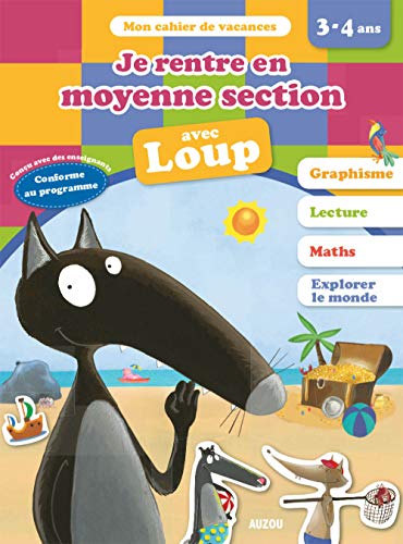 Cahiers de vacances de Loup - de la petite à la moyenne section (ed. 2020)