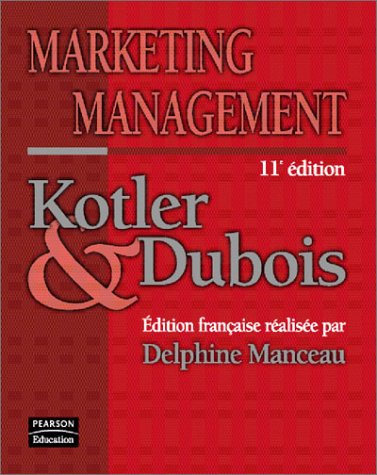 Marketing management, 11e édition
