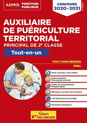 Concours Auxiliaire de puériculture territorial - Catégorie C - Tout-en-un