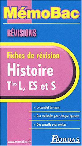 Histoire Terminales L/ES/S. Fiches de révision
