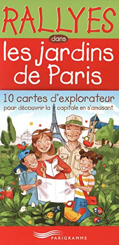 Rallyes dans les jardins parisiens - Boite 10 cartes d'explorateur pour découvrir la capitale