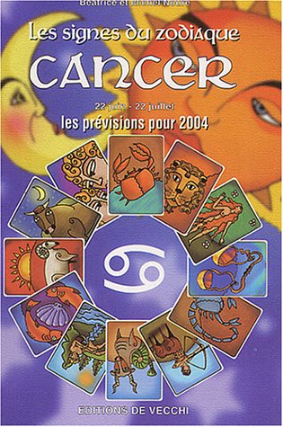 Cancer: Les prévisions pour 2004