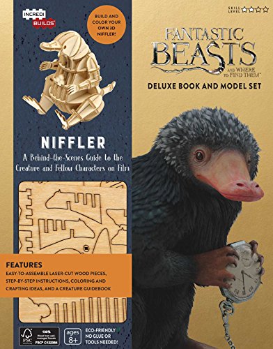 IncrediBuilds: Fantastic Beasts and Where to Find Them: Niffler Deluxe Book and Model Set (ANGLAIS)
