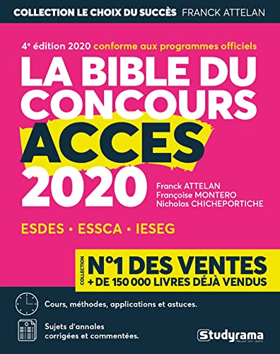 La bible du concours ACCES 2020