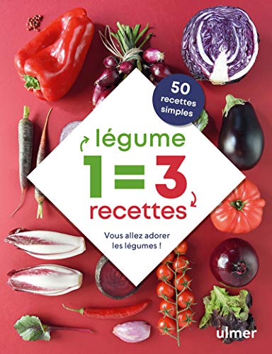 1 légume = 3 recettes - Vous allez adorer les légumes !