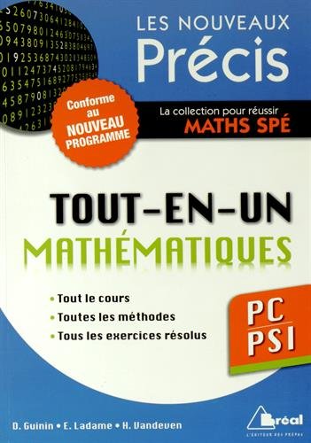 Précis tout-en-un maths PC/PSI